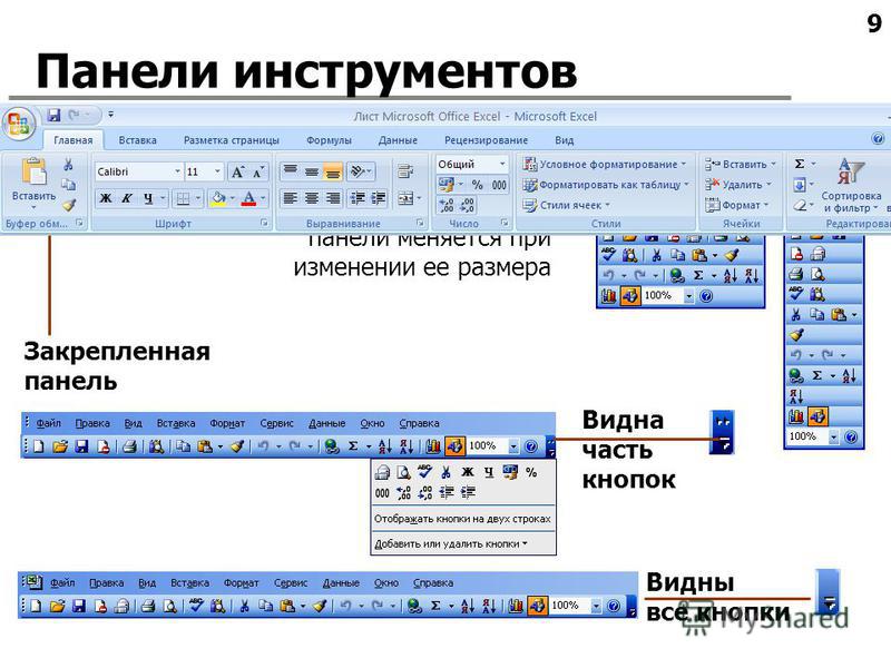 Стандартная панель word. Стандартная панель инструментов эксель. Панель ворд 2007. Стандартная панель управления эксель. Панель форматирования в excel.