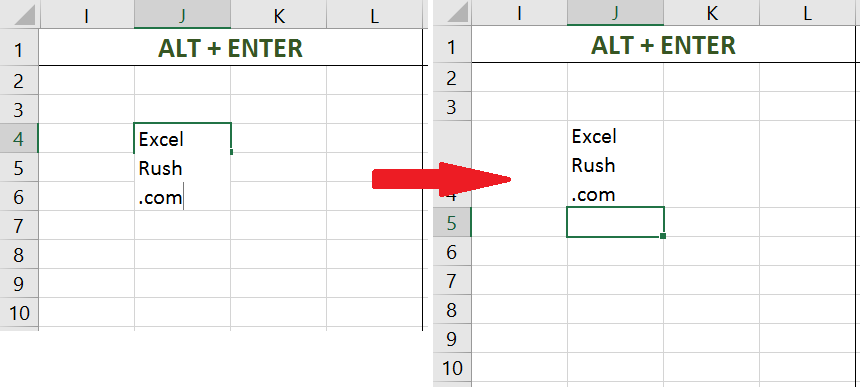 Alt excel