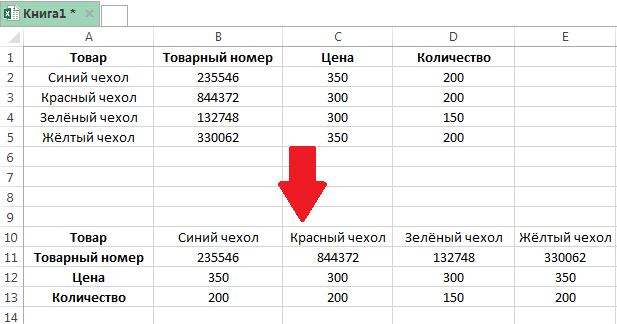 Как перемещать столбцы и строки в microsoft excel - cpab