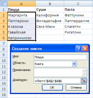 Как создать выпадающий список в microsoft excel