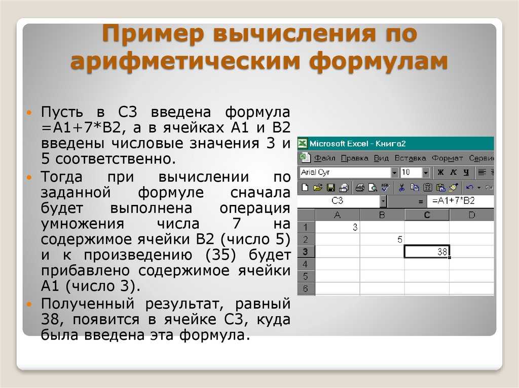 Используя формулу для расчета. Формула для электронной таблицы excel. Формулы для электронных таблиц MS excel. Математические вычисление в эксель. Примеры на вычисление.