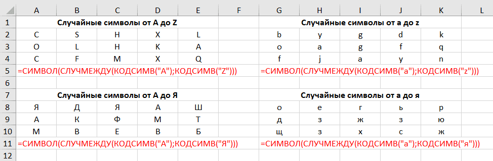 Помните таблицу