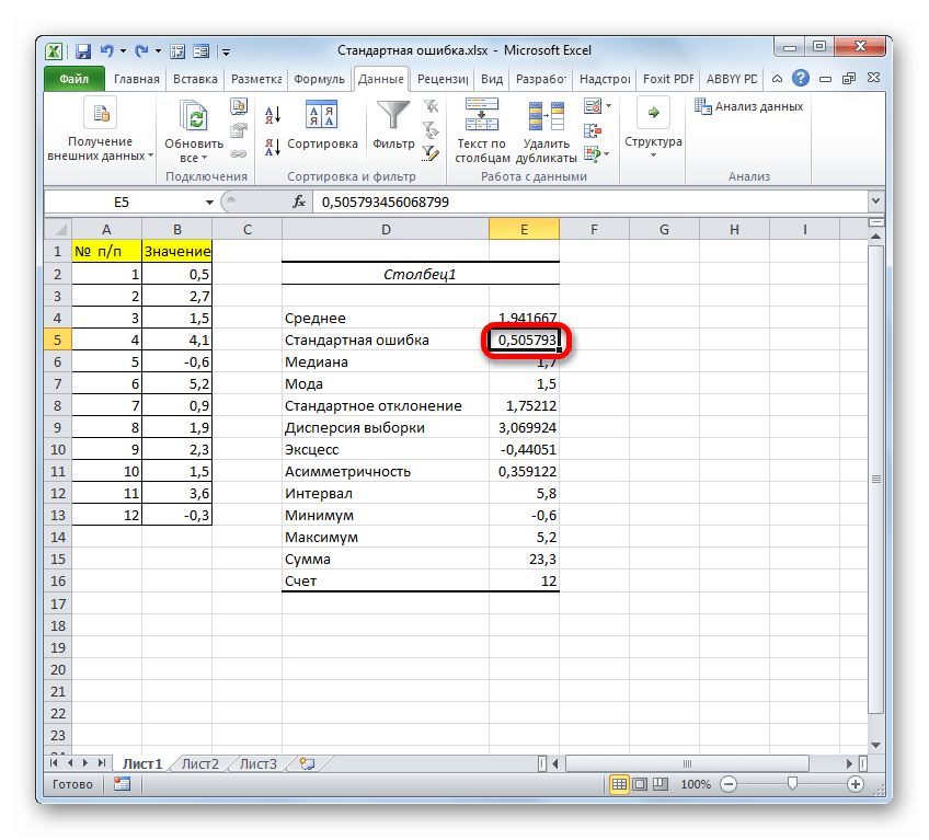 Как вычислить в excel максимальное значение?