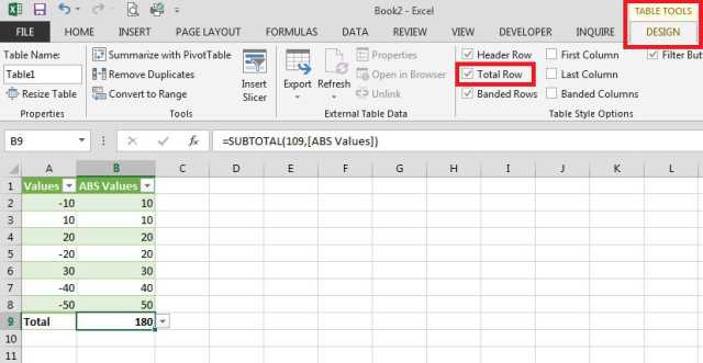 Как сделать в excel модуль числа