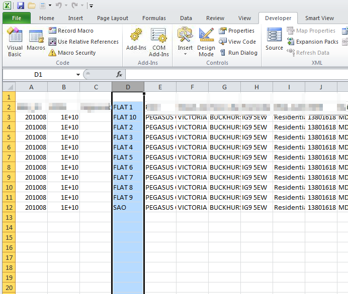 Как отсортировать данные в таблицах excel
