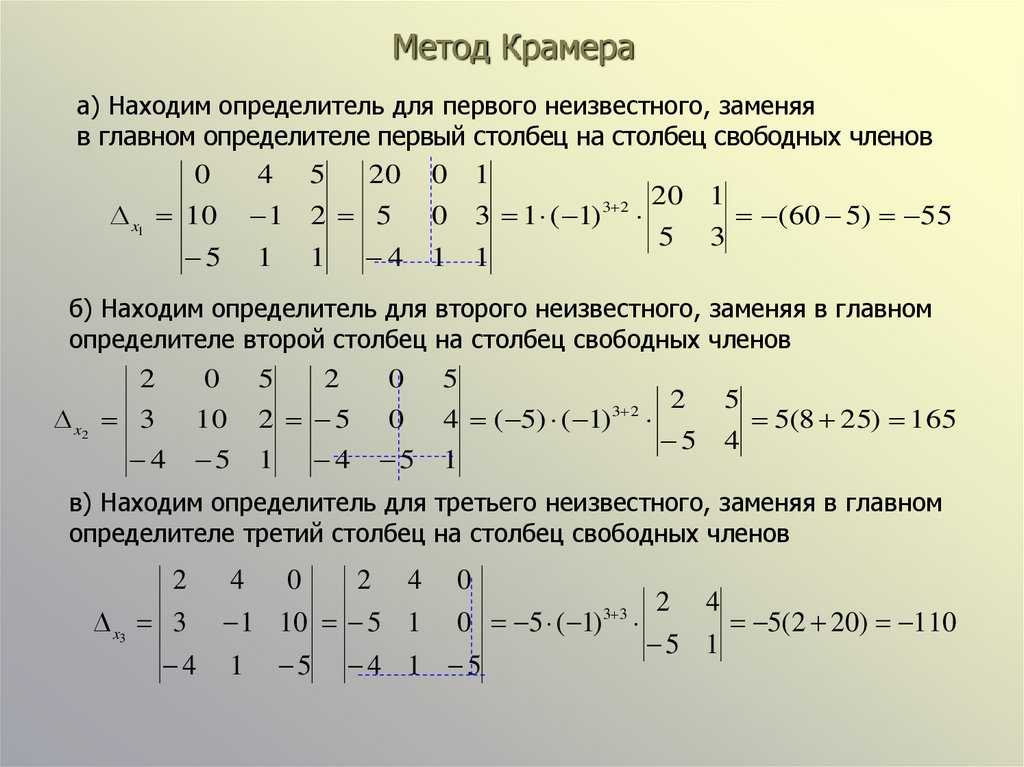 Действия с матрицами в excel. вычисление определителя матрицы в ms excel