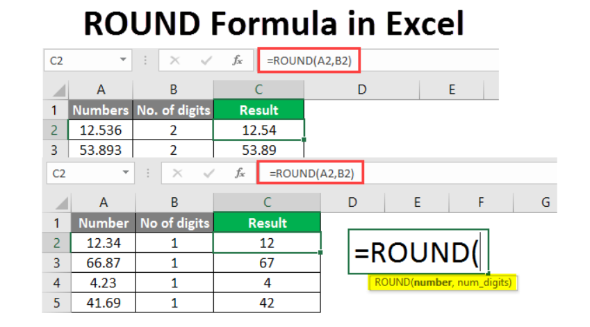 Round excel. Округл в excel. Функция Round excel. Формула Round в excel. Синтаксис округл в excel.