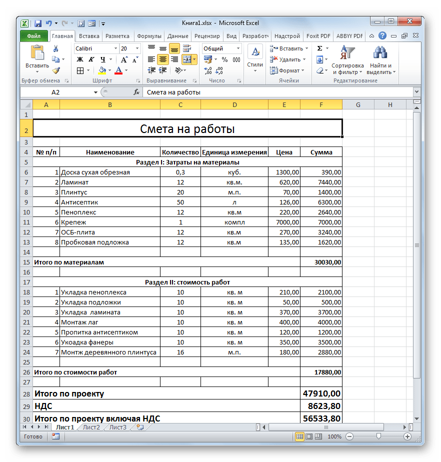 Самоучитель по microsoft excel для чайников