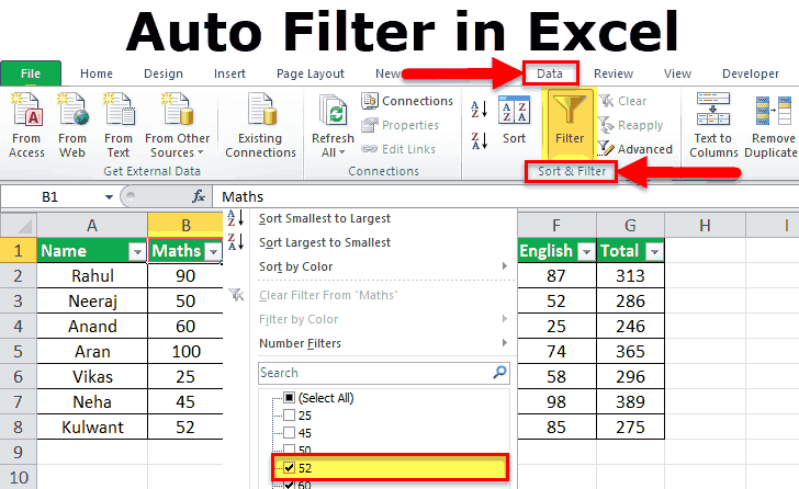 Как применять фильтр в excel 2007: 8 шагов