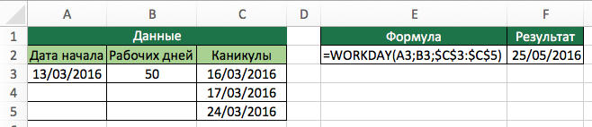 Функция и(and) excel с примерами