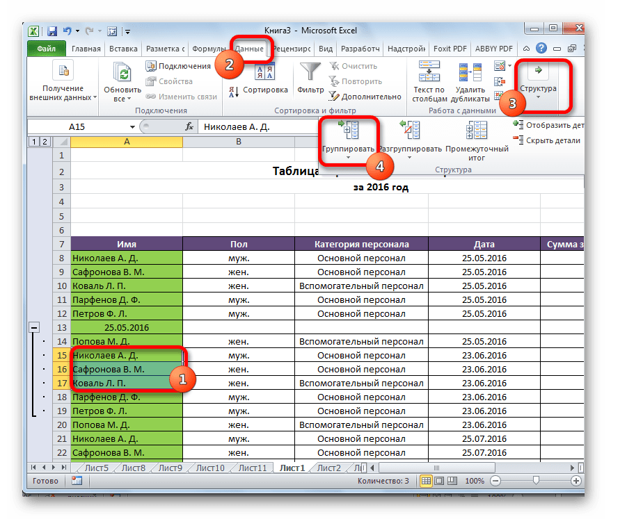 Группировка в сводной таблице excel – полезные рекомендации. | mister-office
