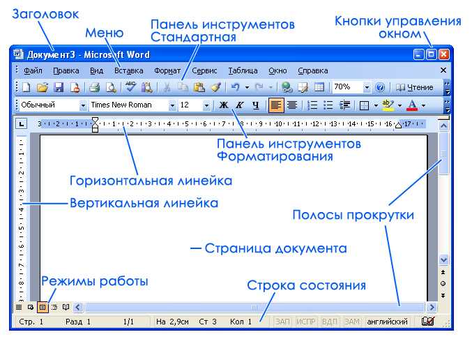 Рабочей областью презентации является